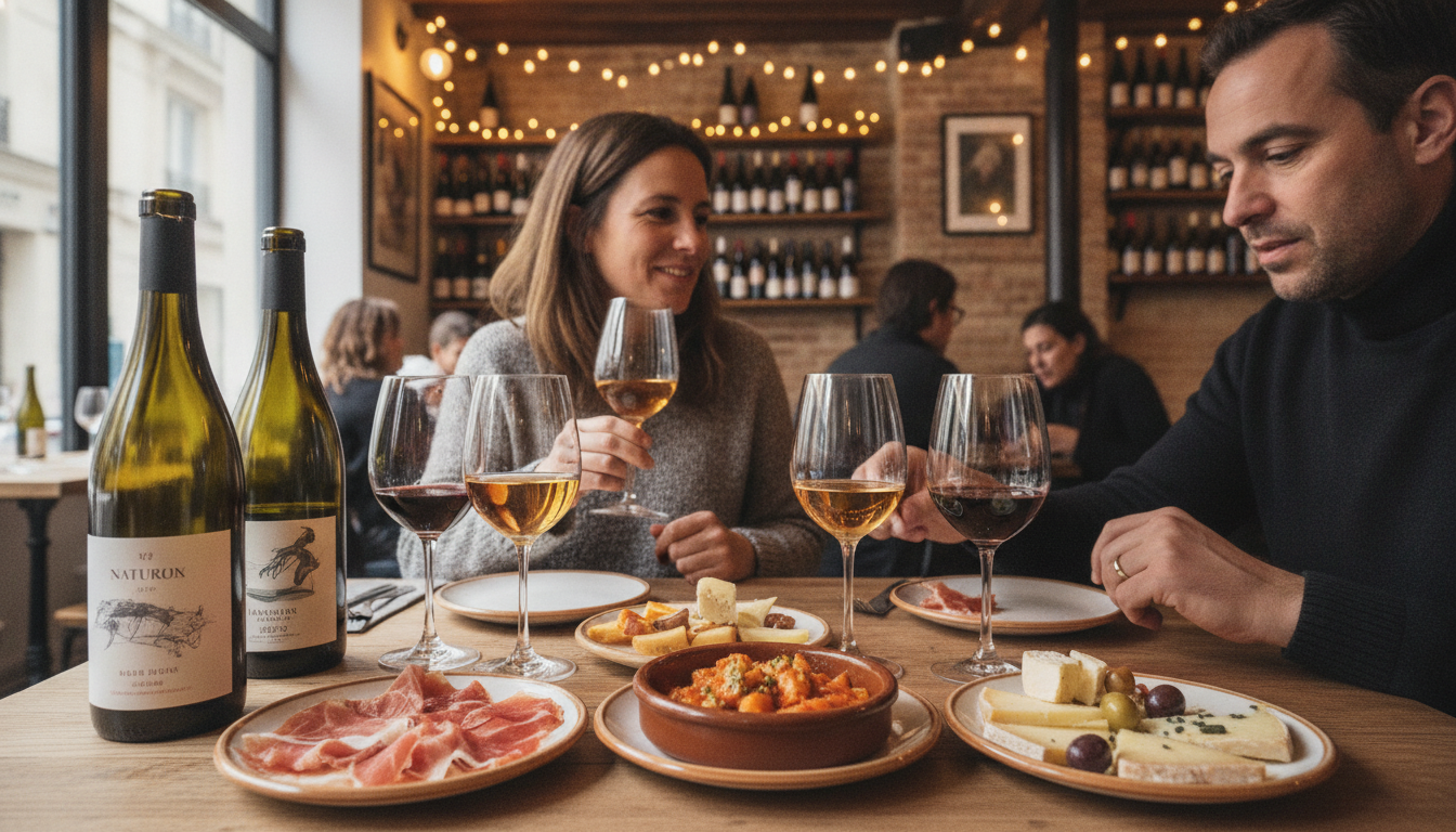découvrez le meilleur bar à vin du 10e arrondissement de paris, où vous pouvez déguster une sélection raffinée de vins naturels accompagnés de tapas authentiques dans une ambiance conviviale.