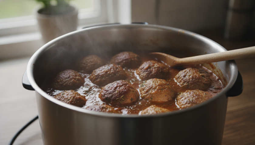 découvrez des recettes simples et savoureuses de boulettes de bœuf au cookeo, sans sauce tomate, avec un curry parfumé ou accompagnées de riz, pour des repas rapides et délicieux.
