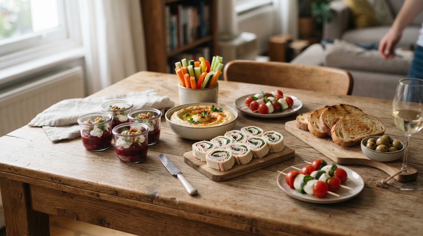 découvrez des apéritifs froids faciles à préparer la veille : des recettes savoureuses et pratiques pour recevoir vos invités sans stress.