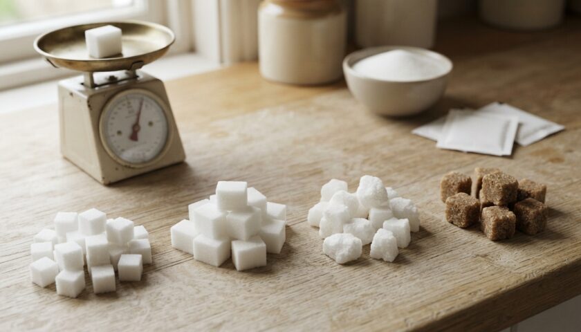 découvrez le poids d’un morceau de sucre selon son type, sa marque et son format, ainsi que les équivalences utiles pour vos recettes.