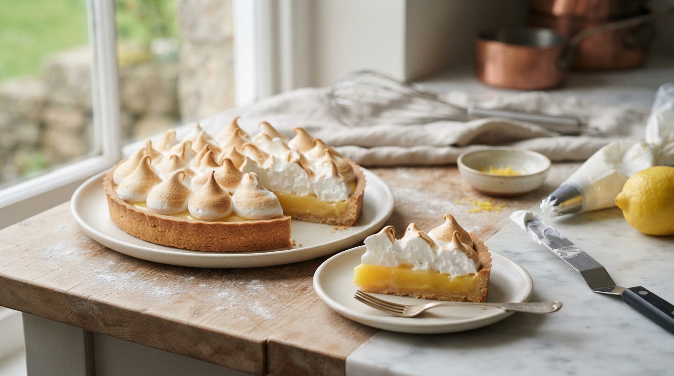 découvrez les étapes et astuces de chef pour réussir une tarte au citron meringuée façon cyril lignac, avec une pâte croustillante et une meringue légère.